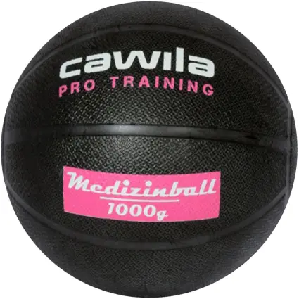 Cawila PRO Training гумена медицинска топка, 1 кг.