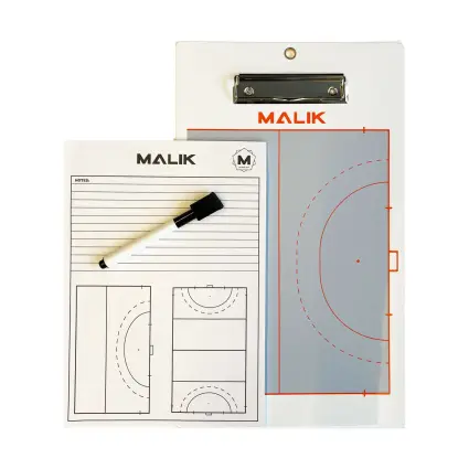 Malik field hockey tactical clipboard
